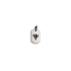 Diamond Mini Dog Tag