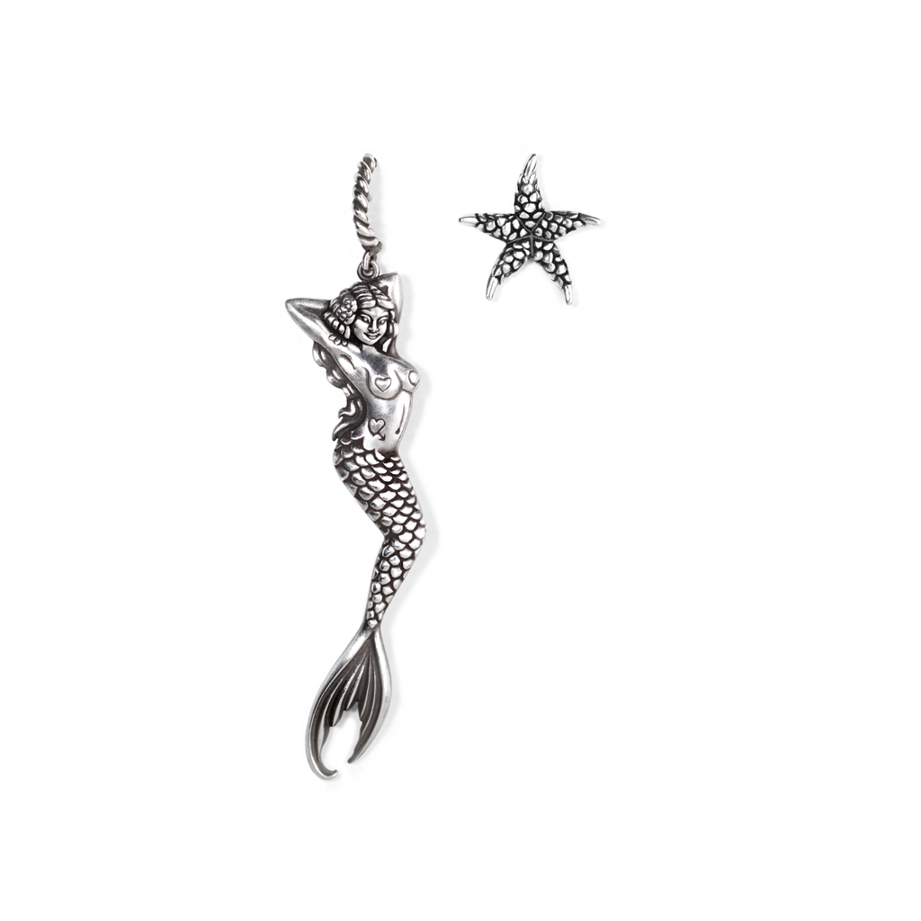 ECLE-EARRING-MERMAID-STARFISH